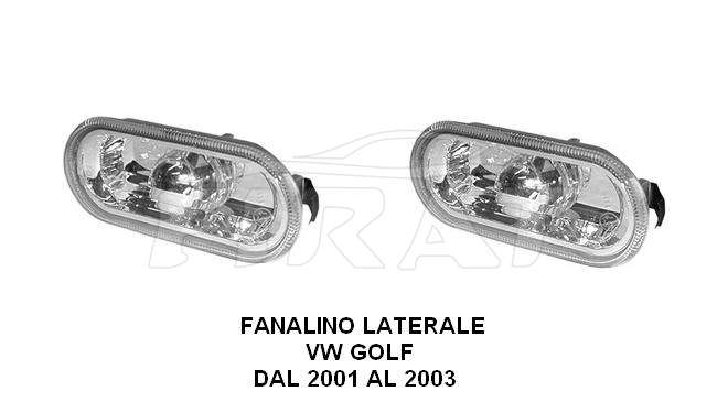 FANALINO LATERALE VW GOLF 01 - 05